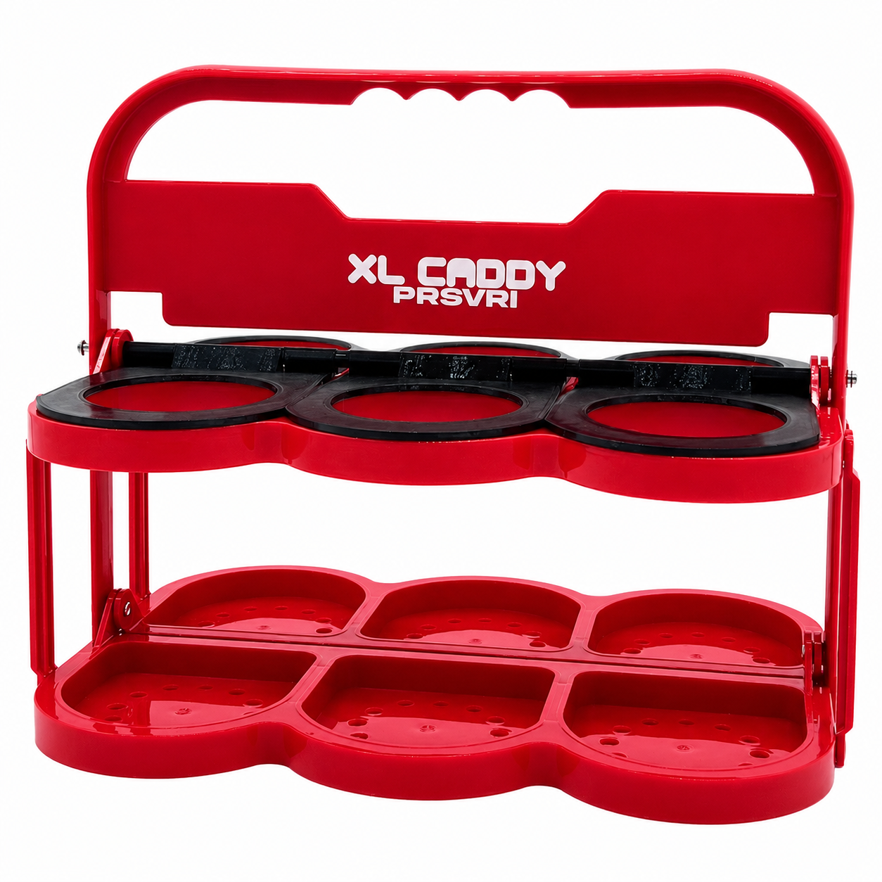 PRSVRI XL Caddy – 44oz Drink Carrier with Handle, Collapsible Large Cup Holder for Delivery Drivers