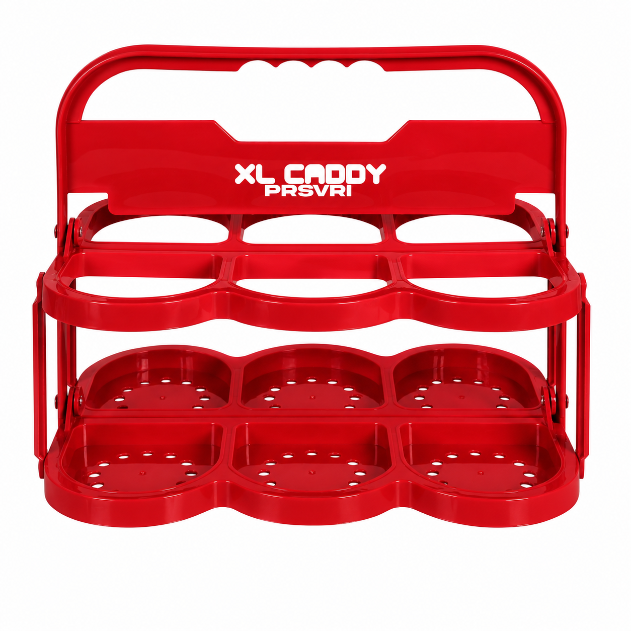 PRSVRI XL Caddy – 44oz Drink Carrier with Handle, Collapsible Large Cup Holder for Delivery Drivers