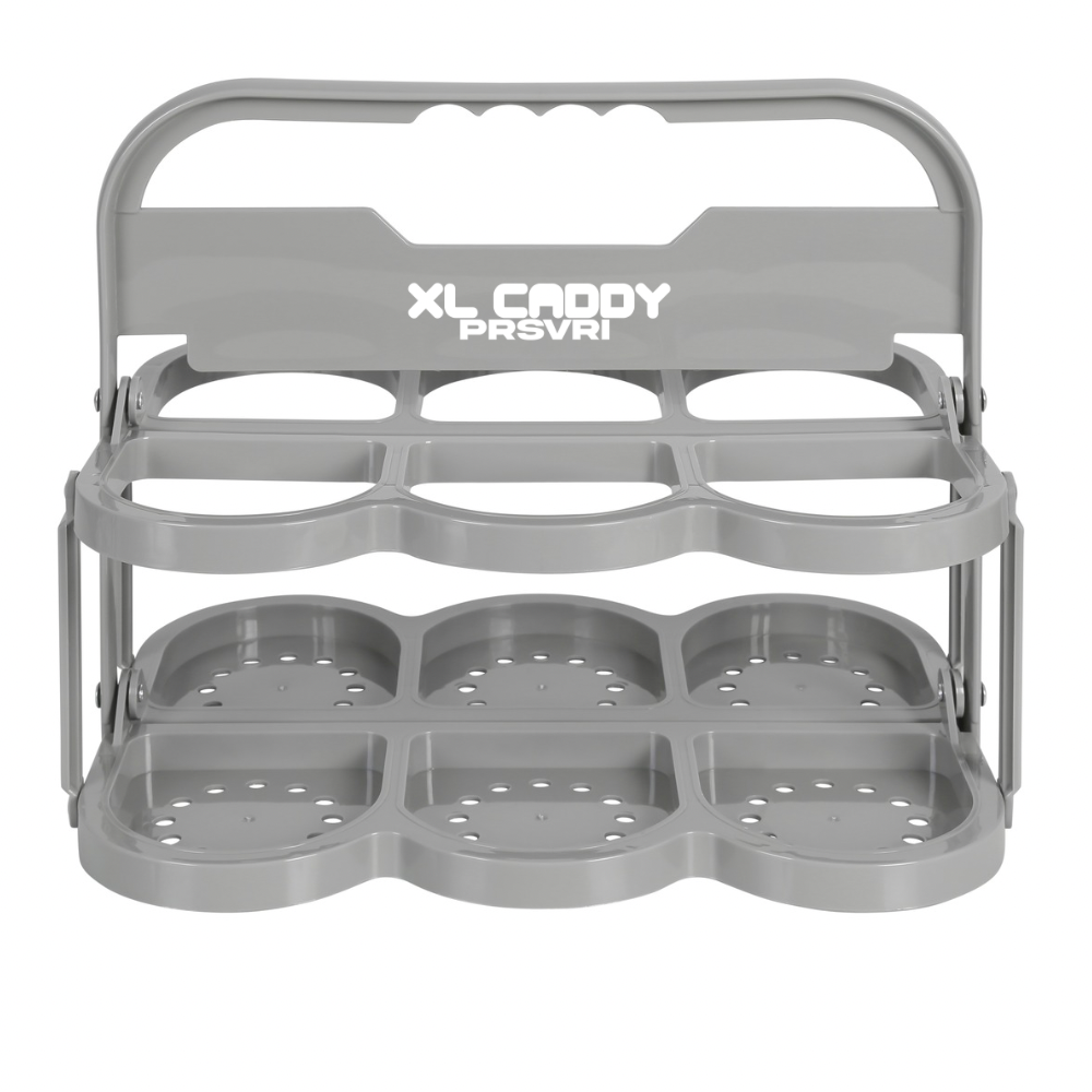 PRSVRI XL Caddy – 44oz Drink Carrier with Handle, Collapsible Large Cup Holder for Delivery Drivers